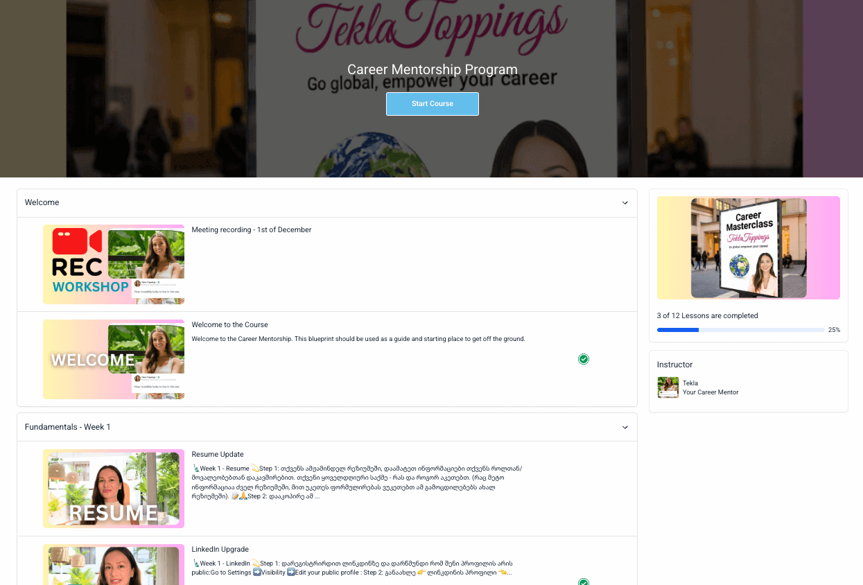 Remote Career Course